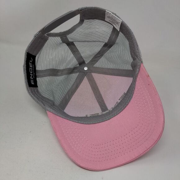 Engel Snapback Trucker Hat Multicolor OSFM Adjustable Embroidered Mesh Back - Picture 6 of 8